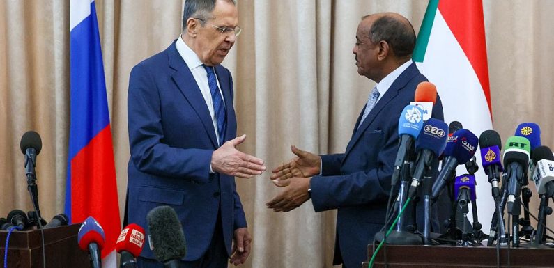 Russia’s Lavrov backs Sudan bid to lift UN sanctions