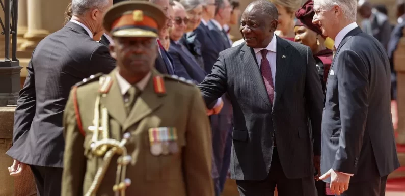 Belgium calls on South Africa to help end war in Ukraine