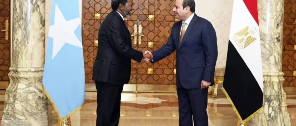 Two Egyptian military aircraft landed in Mogadishu