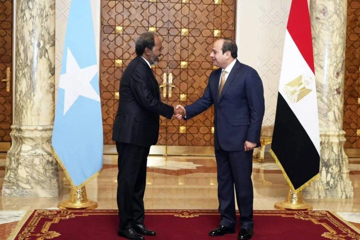 Two Egyptian military aircraft landed in Mogadishu
