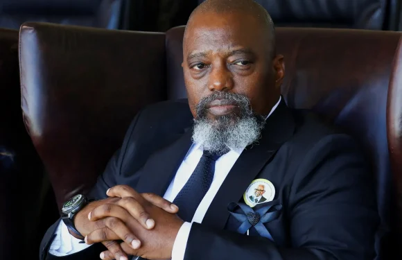 Thousands march in DR Congo’s capital in support of US sanctions on Kabila.