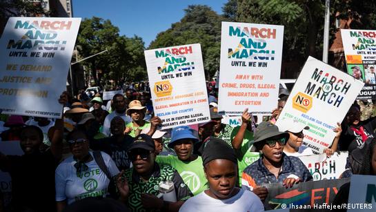 Nigerians attempt to return from South Africa over xenophobia concerns.