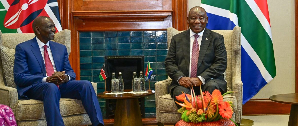 Kenya’s president walks the red carpet as black immigrants run for their lives in South Africa